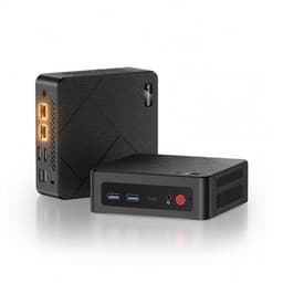BOSGAME E4 Home-Office-Mini PC, Ryzen 5 3550H (Beats N150, up to 3.7 GHz), 16 GB DDR4 RAM 512 GB NVMe SSD, Mini Computer, 4K Triple Display, HDMI, USB-C, DP, Dual LAN, Wi-Fi 5, BT 5.0, Mini Desktop