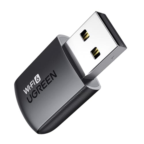 UGREEN Wifi Dongle, AX900 WiFi 6 Adapter USB Wireless Dua...