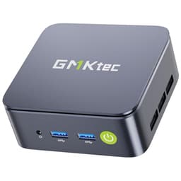 GMKtec (3-year warranty AMD Ryzen 5 Mini-PC 3500U (more powerful than 4300U/N150/N100/N95 4C/8T 4.50 GHz), G10 Mini-Computer, 16GB DDR4 RAM 3200MHz + 512GB PCIe 3.0x4 SSD, WiFi 5/USB 3.2/USB-C/BT 5.0