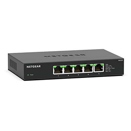 NETGEAR 5-Port Multi-Gigabit Ethernet Unmanaged Network S...