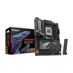 GIGABYTE X870 AORUS ELITE WIFI7 Motherboard - Supports AMD Ryzen 9000 CPUs, 16+2+2 phases VRM, up to 8000MHz DDR5 (OC), 3xPCIe 5.0 + 1xPCIe 4.0, Wi-Fi 7, 2.5GbE LAN, USB 4