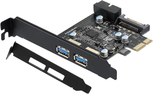YABOANG PCI-E USB Card 3.0 2-port expansion card,usb port...