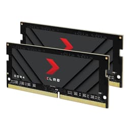 PNY XLR8 Gaming 32GB (2x16GB) DDR4 DRAM 3200MHz (PC4-25600) CL20 1.2V Dual Channel Overclocked Notebook/Laptop (SODIMM) Computer Memory Kit – MN32GK2D43200X
