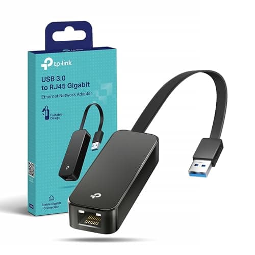 TP-Link UE306 WiFi Adapter, USB 3.0 to RJ45 LAN Gigabit E...