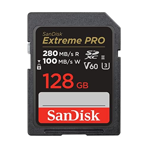 SanDisk Extreme PRO SDXC Card Review UK 2026 - UHS-II V60 128GB Tested