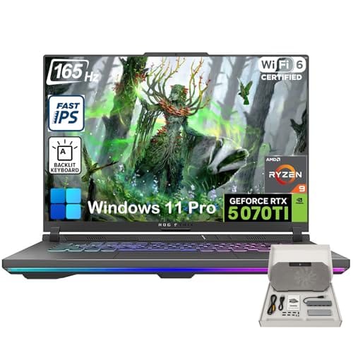 ASUS ROG Strix-G16 RTX 5070 Ti 64GB DDR5 Review | ROG Strix G16 Gaming Laptop