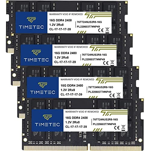 Timetec 64GB DDR4-2400 SODIMM Kit Review: Tested Over Three Weeks