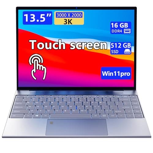 Morostron 13.5-inch portable touchscreen laptop, (16GB RA...