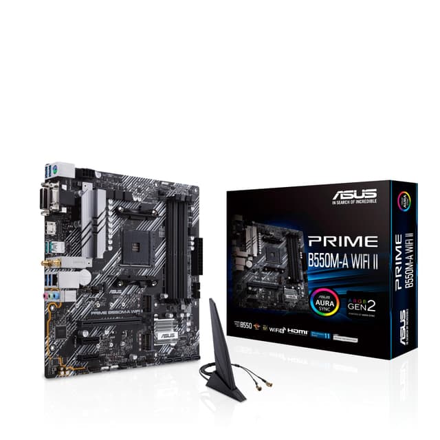 ASUS Prime B550M-A WiFi II Motherboard Review UK 2025