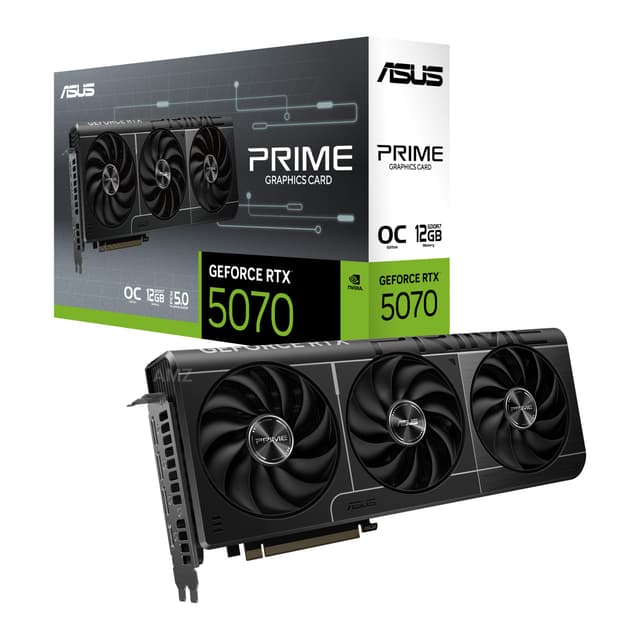 ASUS Prime GeForce RTX™ 5070 GDDR7 12GB OC Edition