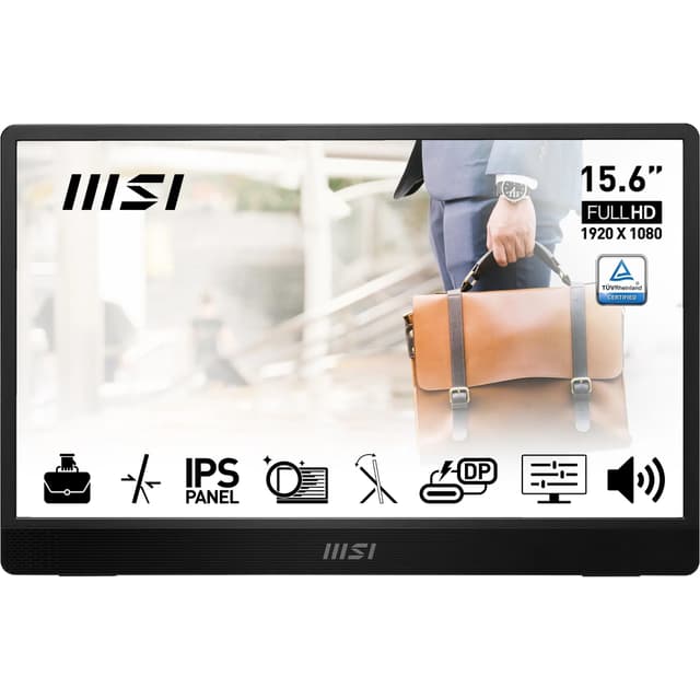 MSI PRO MP161 E2 15.6 Inch Full HD Portable Monitor