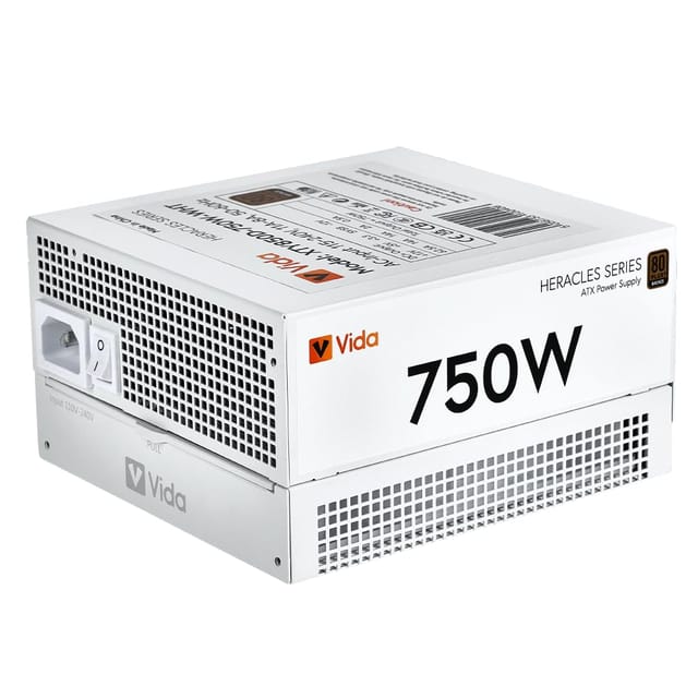 VIDA 750W Heracles White Gaming PSU Review