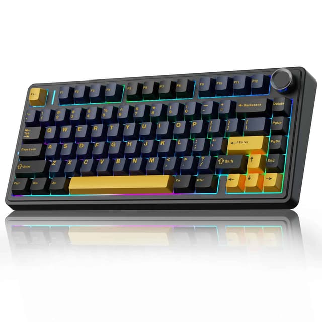 AULA F75 75% Wireless Mechanical Keyboard,2.4Ghz/Type-C/B...