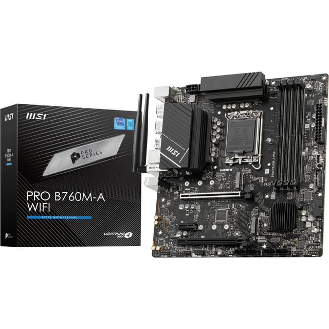MSI PRO B760M-A WiFi Motherboard Review UK 2026