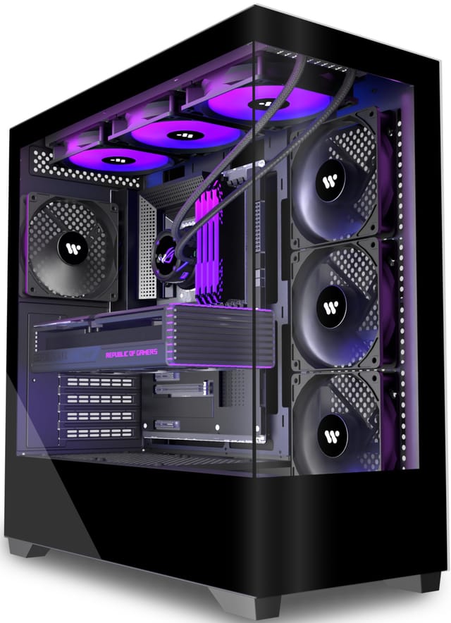 PCZZOI P4 ATX Mid Tower Gaming PC Case Review UK (2026) , Build Tested | VividRepairs