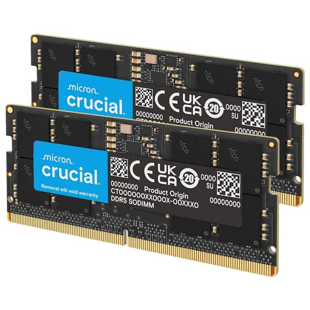 Crucial CT2K16G56C46S5 32GB DDR5 SODIMM Review: Reliable Laptop RAM Upgrade