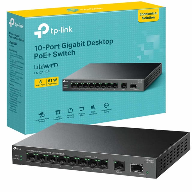 TP-Link LS1210GP Network Switch Review UK (2026) - Tested